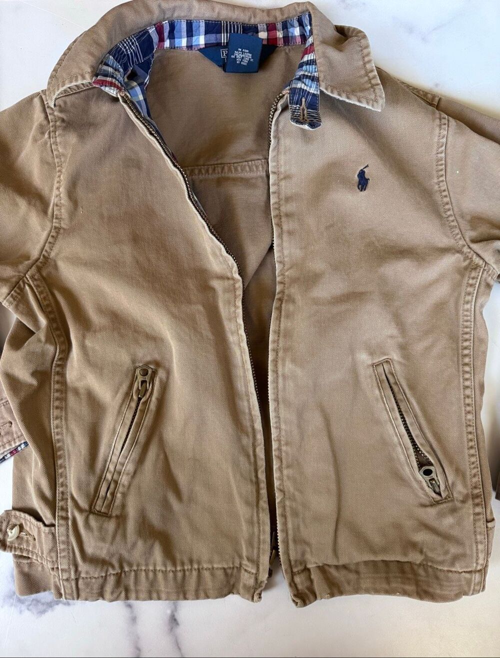 Vintage London Fog pilot Trench coat plush fleece